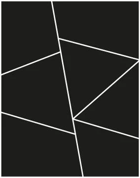 Vector frames photo collage Stock Illustration