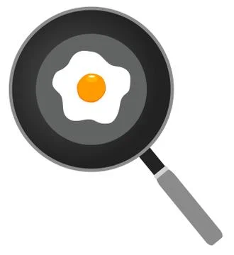 Vector Fried Egg Stock Illustration