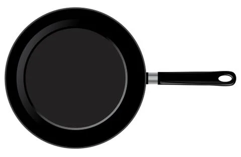 Vector frying pan Stock Illustration