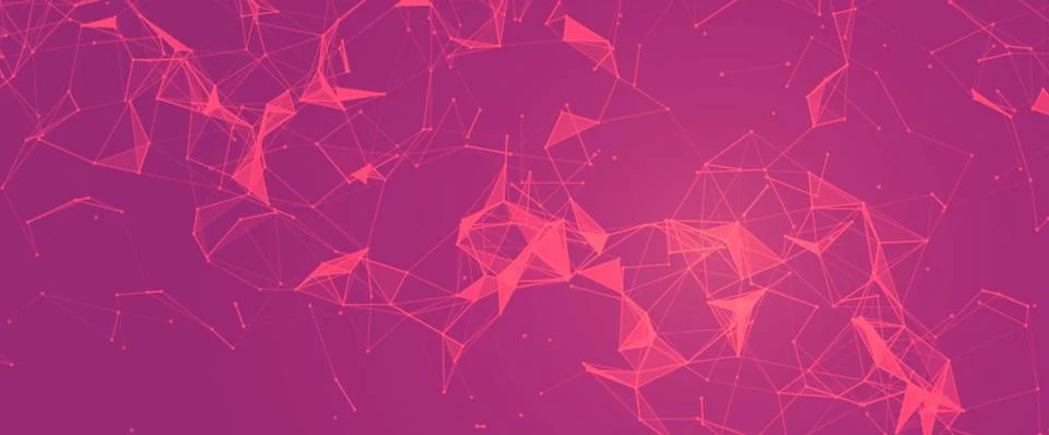 Vector futuristic technology background. Digital network concept. Data tran.. Stock Illustration