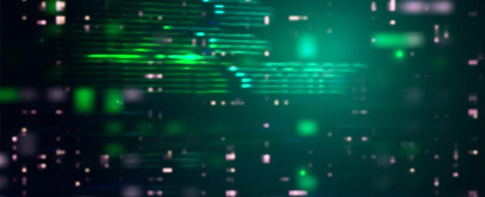 Vector futuristic technology background. Digital network concept. Big data .. 库存插图