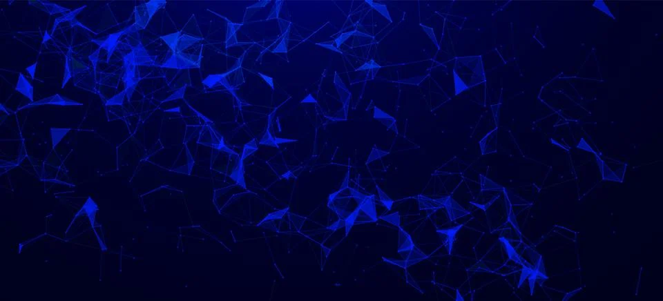 Vector futuristic technology background. Digital network concept. Big data .. Stock Illustration