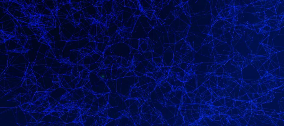 Vector futuristic technology background. Digital network concept. Big data .. Stock Illustration