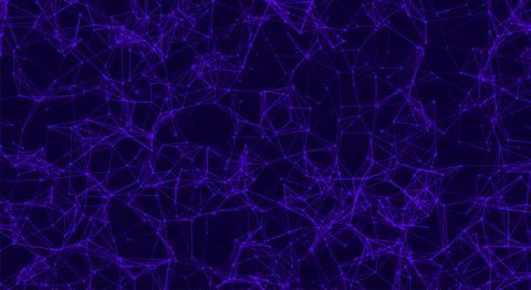 Vector futuristic technology background. Digital network concept. Big data .. Stock Illustration