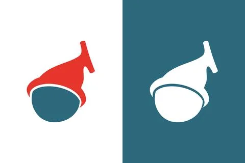 Vector gallbladder logo combination. Gallbladder doctor logotype design template Stock Illustration