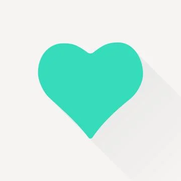 Vector game heart icon Stock Illustration