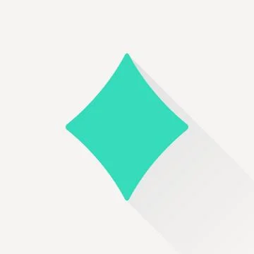 Vector game rhombus icon Stock Illustration