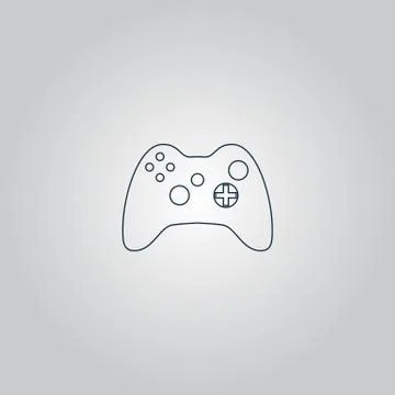 Vector Gamepad Icon 스톡 일러스트