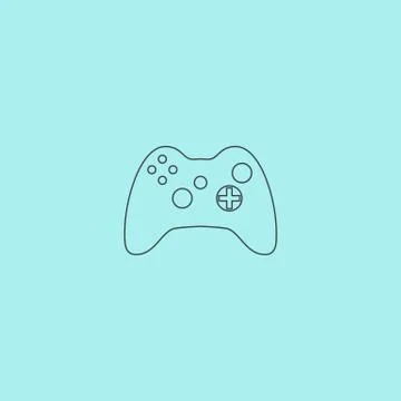 Vector Gamepad Icon Illustrazione stock