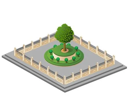 Vector garden Stock Illustration