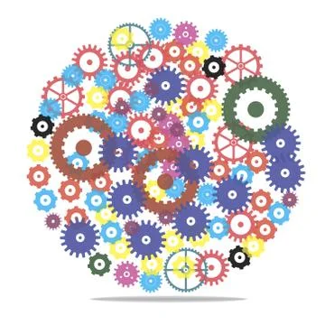 Vector gear Stock Illustration