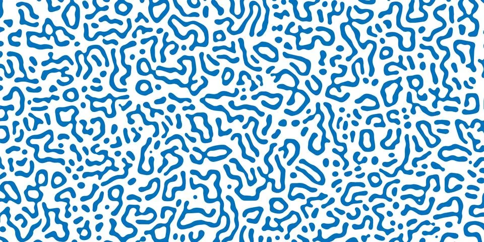 Vector Generative algorithm psychedelic background. Reaction-diffusion or t.. Stock Illustration