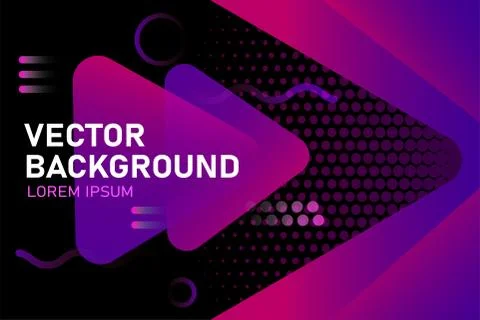 Vector geometric abstract background graphic illustration. 库存插图