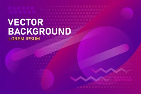 Vector geometric abstract background graphic illustration. Stock Illustration