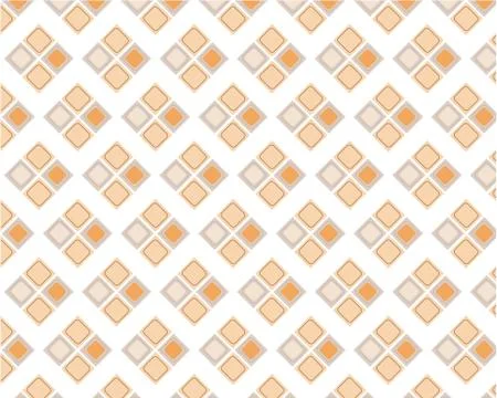 Vector geometric abstract pattern panels surface decor background in brown 스톡 일러스트