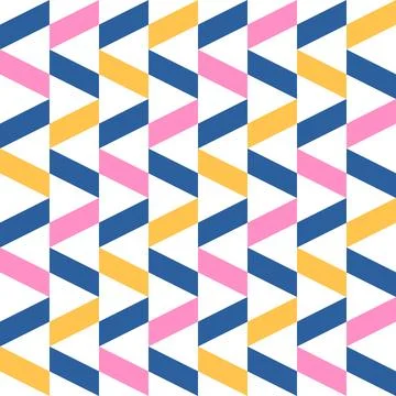Vector geometric abstract seamless pattern. Modern vector seamless patterns.. 스톡 일러스트