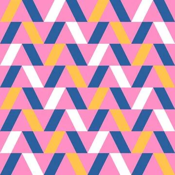 Vector geometric abstract seamless pattern. Modern vector seamless patterns.. Stock Illustration