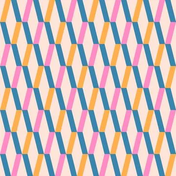 Vector geometric abstract seamless pattern. Modern vector seamless patterns.. 스톡 일러스트