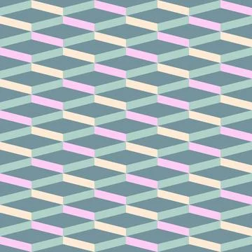 Vector geometric abstract seamless pattern. Modern vector seamless patterns.. イラスト素材