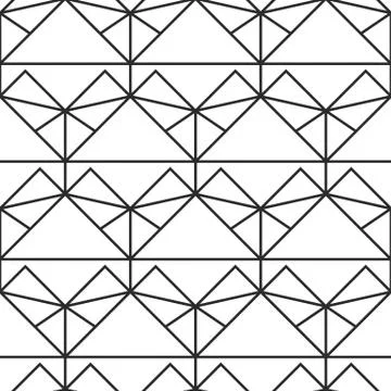 Vector geometric Art deco elegant seamless pattern 스톡 일러스트