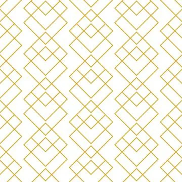 Vector geometric Art deco elegant seamless pattern Illustrazione stock