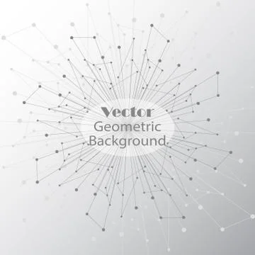 Vector geometric background Illustrazione stock