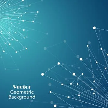 Vector geometric background Illustrazione stock