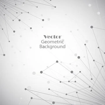 Vector geometric background Stock Illustration