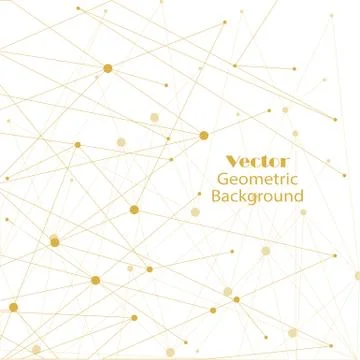 Vector geometric background Stock Illustration