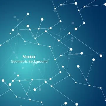 Vector geometric background Illustrazione stock