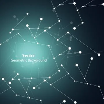 Vector geometric background Illustrazione stock