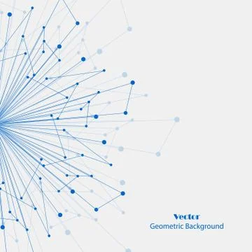 Vector geometric background Illustrazione stock