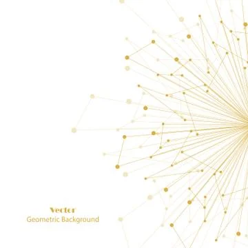 Vector geometric background Stock Illustration