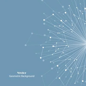 Vector geometric background Illustrazione stock