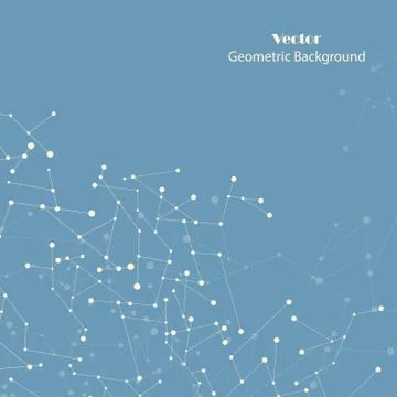 Vector geometric background Stock Illustration