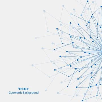 Vector geometric background Illustrazione stock