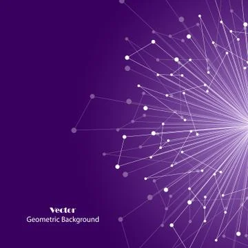 Vector geometric background Illustrazione stock