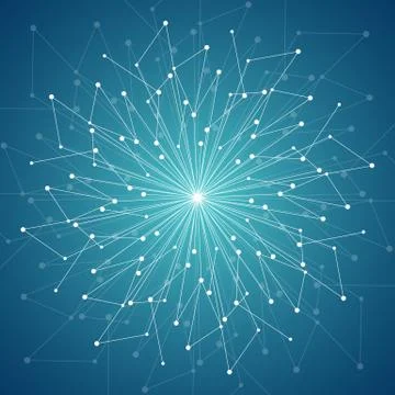 Vector geometric background Stock Illustration