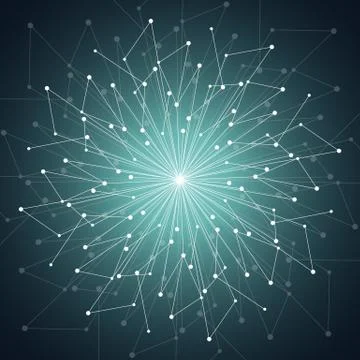 Vector geometric background Stock Illustration