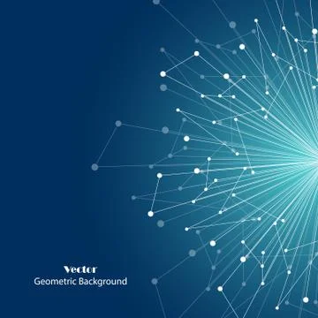 Vector geometric background Stock Illustration