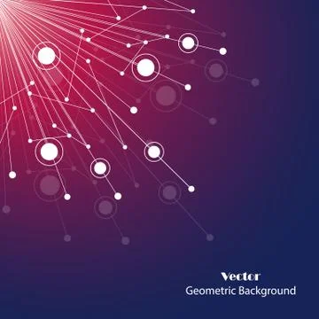 Vector geometric background Illustrazione stock