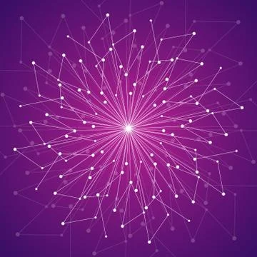 Vector geometric background Stock Illustration