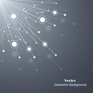 Vector geometric background Illustrazione stock