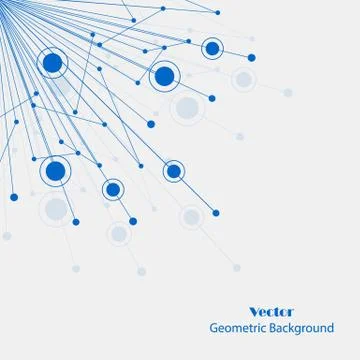 Vector geometric background Illustrazione stock