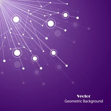Vector geometric background Illustrazione stock