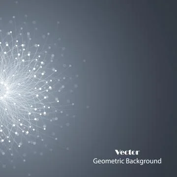 Vector geometric background Illustrazione stock