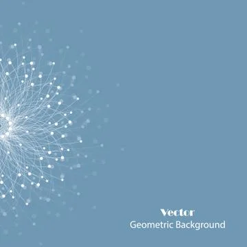 Vector geometric background Illustrazione stock