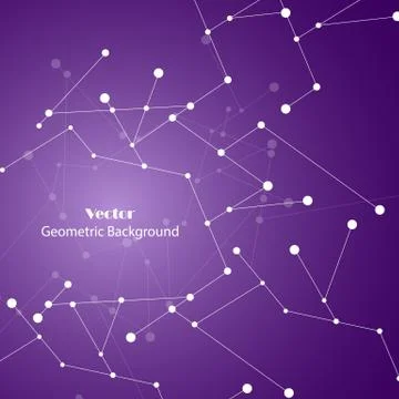 Vector geometric background Illustrazione stock
