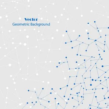 Vector geometric background Stock Illustration