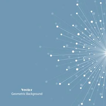Vector geometric background Stock Illustration
